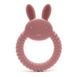 <span class=keywords><strong>Anneau</strong></span> <span class=keywords><strong>de</strong></span> <span class=keywords><strong>dentition</strong></span> en silicone pour bébé, forme donut, sans BPA, avec sangle - Product Image 3