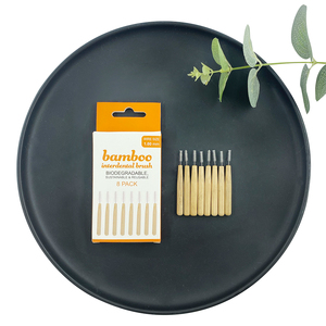 <span class=keywords><strong>Spazzolini</strong></span> <span class=keywords><strong>Interdentali</strong></span> in Bambù Ecologici e Biodegradabili, 8 Pezzi/Confezione, Riutilizzabili con Logo Personalizzabile - Product Image 5