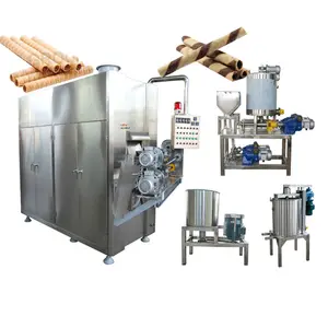 Durable construction 2023 Product Explosion Wafer Roll Machine Egg Roll Flow Line HG Wafer Stick Equipment