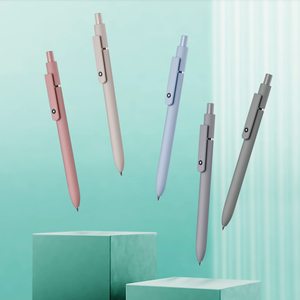 Custom Pastel Color Gel Ink <b>Pen</b> ABS Material Comfortable Grip Stress Free Clip Office School Stationery Gift Wholesale - Product Image 4