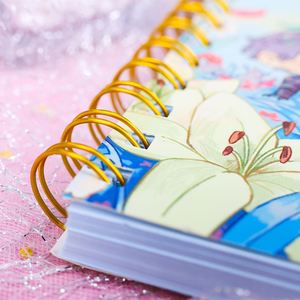 Cuaderno de Planificación de Bodas con Logotipo Personalizado, Diario de Gratitud Ecológico con Espiral, Cubierta de Cuero con Diseño de Caballo Arcoíris, Personalizado para tu Día Especial - Product Image 2