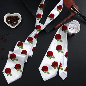Set di 4 Cravatte Casual da Uomo per Sublimazione, Cravatte Personalizzate per Completi, Ideali per le Feste - Product Image 3