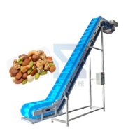 Élévateur à godets de type Z, convoyeur de chargement de sacs de 50 kg, convoyeur industriel, acier inoxydable imperméable, antibactérien, utilisation en restauration