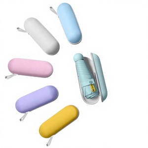 Ombrello Pieghevole da Donna a Sei Stecche con Protezione Solare UV, Portatile per Tutte le Condizioni Atmosferiche, Personalizzabile con Logo, Regalo Aziendale - Product Image 1