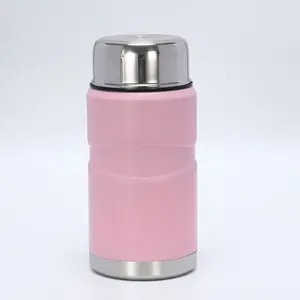 Hot Sale High Quality Stainless Steel Vacuum Braised Beaker Big Capacity Insulated Lunch Box Wholesale