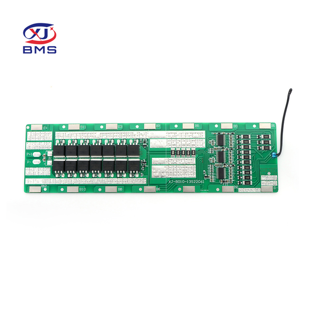 XJ BMS Lithium 4S-14S 24V Smart Battery Management System Overcharge/Discharge/Current Protection Balance Function for E-bike