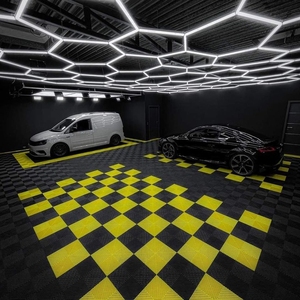 2025 Hot Bán New xu hướng Chất lượng cao PP nhà để xe gạch lát sàn PVC Vinyl sàn nhựa Dễ dàng bấm vào cài đặt cho ngoài trời - Product Image 5