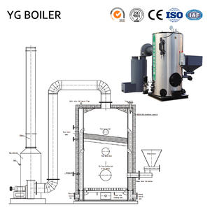 Chaudière YG Série LHG Nouvelle chaudière à vapeur industrielle verticale - Fonctionnement entièrement automatique Haute sécurité <span class=keywords><strong>Entretien</strong></span> facile Direct usine - Product Image 5