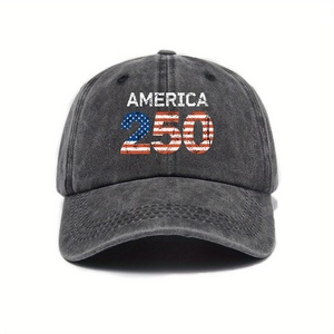 Gorra de <span class=keywords><strong>B</strong></span>éisbol de PVC Lavable con Estampado del Día de la Independencia Americana, Unisex, 6 Paneles, Ajustable, para Exteriores, Personalizable, Fabricante de Gorras - Product Image 2