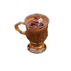 Vela Aromática Creativa de Cera de Soya con Diseño Artístico de Café Helado, Decoración para Interiores, Hogar y Escritorio - Product Image 5