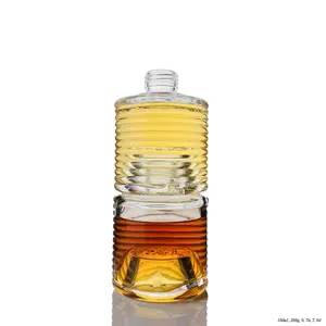 150ml 250ml קטן מיני ברור זכוכית משקאות בקבוק רוח בקבוק