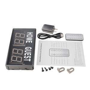 Tableau de score de basket-ball et de tennis électronique numérique portable avec équipement de sport et de divertissement télécommandé - Product Image 2