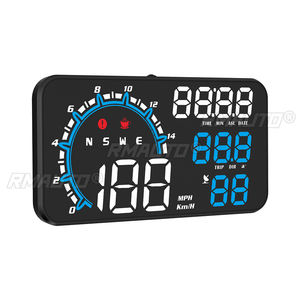Affichage tête haute G11 HUD avec alarme de survitesse pour accessoires de voiture universels essence, électriques et hybrides - Product Image 2