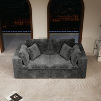 Modulares Zeitgenössisches Stoffsofa-Set mit Modernem Design für Wohnzimmer Schlafzimmer Hotels Bürogebäude