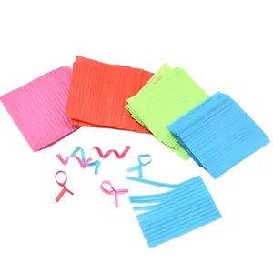 Pre Cut 7Cm X 50Pcs Gang Ties Plastic Papier Of Plastic Rash Tas Gang Twist Ties