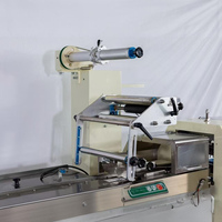 380S Vollautomatische Horizontale Pillow-Flow-Verpackungsmaschine mit Klebefunktion und Etikettierung für Lebensmittelverpackungen