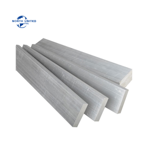 מחיר המפעל סדרת 6000 הסיטונאי 6061 6063 6082 6101 t5 t6 2 מ "מ 3 מ" מ 4 מ "מ 6 מ" מ 10 מ "מ אורך ברים אלומיניום שטוחים עבור שנאים - Product Image 2