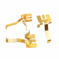 Clips de contact électriques et anneaux de retenue, pièces métalliques estampées plaquées sur mesure pour assemblages électroniques avec connexion sécurisée