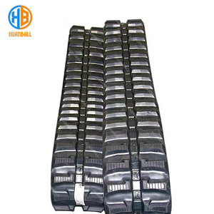 230*48*70 <span class=keywords><strong>Mini</strong></span> Escavadeiras Undercarriage Rubber Tracks para Kubota Kx36 - Product Image 1