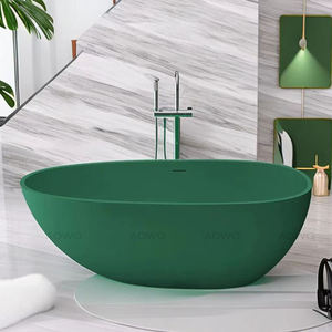Baignoire de trempage profonde en pierre artificielle d'intérieur baignoire à surface solide en résine colorée baignoire de couleur personnalisée wasmo siil gus <span class=keywords><strong>vichy</strong></span> - Product Image 6
