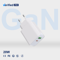 TKT double port 20W chargeur mural intelligent rapide USB appareil mobile charge prise ue QC 3.0 Type C PD nouveau Design pour ordinateur portable