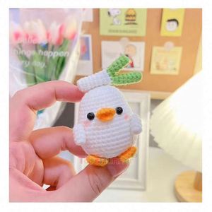 Kit de crochet unisexe Greenmart Pingouin, jouet en peluche fait main style dessin animé, accessoires brodés, cadeau de fête doux en fil de laine PP - Product Image 5