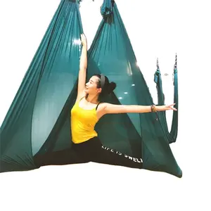 Kit de balançoire de Yoga aérien en Nylon, 6Yards/5.5M, en Stock limité