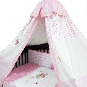 100% Del Bambino Del cotone Letto A <span class=keywords><strong>Baldacchino</strong></span> Per Bambini Giocare Tenda Zanzariera Culla Del Bambino Letto A <span class=keywords><strong>Baldacchino</strong></span> - Product Image 2