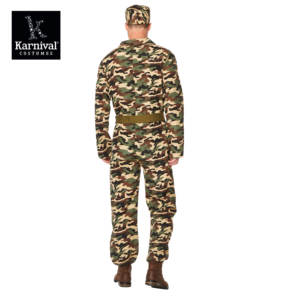 Ensemble de costumes tactiques d'Halloween pour hommes en gros (ODM) – Combinaison de cosplay pour adultes, tenue camouflage avec chapeau et ceinture, inspirée des films et séries TV - Product Image 4