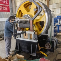 Équipement de test d'équilibrage dynamique à grande vitesse Haoshiyuan YYQ-5000, machine d'équilibrage horizontale à entraînement par courroie haute précision, garantie 1 an