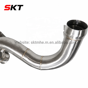 Tubería de Escape para Benz GLC63 GLC63 S X253 C253 M177 4.0T, Tubería Delantera de Acero Inoxidable 2018+ - Product Image 3