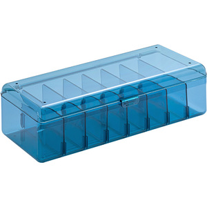 Caja de almacenamiento de cable de datos transparente de material PET Organizador de cable de alimentación transparente con 8 compartimentos - Product Image 2
