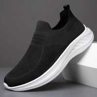 Chaussures de sport décontractées personnalisées avec doublure en peluche, surface en maille respirante, à enfiler, pour la course, baskets personnalisées, directement de l'usine