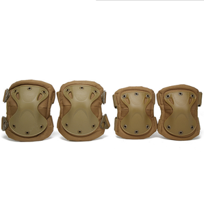 Protector de Codo y Rodilla HB406 de Alta Calidad para Cosplay, Camuflaje Digital Selva, Color Negro Caqui ACU - Product Image 5