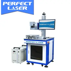 UV Laser Marking Lazer Etching Machine Price for wires / glass / wine bottle