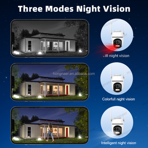 Hongnaer 1080P ngoài trời không dây HD thông minh video DOME PTZ IP <span class=keywords><strong>Camera</strong></span> icsee 360 giám sát wifi an ninh CCTV Network Home <span class=keywords><strong>Camera</strong></span> - Product Image 4
