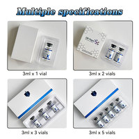 Boîte couleur UV personnalisée avec logo, emballage universel, impression UV, gaufrage et effet 3D pour petits flacons de 3 ml pour l'emballage de flacons