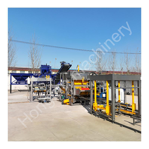 Máy làm gạch rỗng hoàn toàn tự động QT6-15 tích hợp thiết bị vật liệu xây dựng cho gạch đất sét & đá lát - Product Image 4