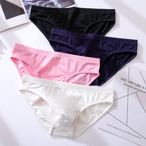 <strong>Men's</strong> Cotton Underwear Seamless Classical Adult Sexy Breathable Low Waist <strong>Briefs</strong> Cotton <strong>Men</strong> Stretchy Hip <strong>Briefs</strong> - Product Image 2