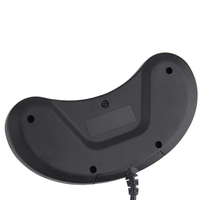 Manette filaire Sega pour Sega Genesis, contrôleur de jeu classique USB, 6 boutons, joystick pour jeux rétro MD2 PC MAC Mega Drive