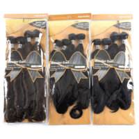 Wonder Curl Naturel #   Ensemble de cheveux synthétiques à tresser, extensions de cheveux bouclés doux pour femmes africaines, Anna Factory Direct Supply