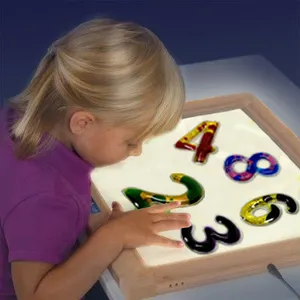 10 pz Gel di apprendimento sensoriale riempito numero 123 giocattolo per bambini in età prescolare in classe
