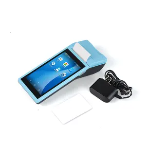 2022 New Mobile Barcode Scanner Android Pda Industrial Handheld Pda With Built-in Printer
