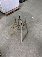 Meubles de salle à manger, table basse irrégulière en bois de style mid-century, haute qualité, multifonctionnelle, utilisation hôtelière