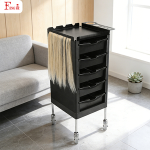 Groothandel Professionele Salonapparatuur 5 Lades Haarverlenging <span class=keywords><strong>Trolley</strong></span> voor Kapsalon - Product Image 1