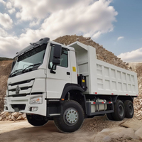 Новый самосвал Sinotruk HOWO 20 тонн 6x4 4x4 для тяжелых горнодобывающих работ, с дизельным двигателем Weichai, механической коробкой передач, Евро-2, в продаже
