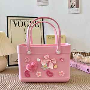 Summer Beach Bags Waterproof EVA Tote Bags Outdoor Travel <b>Storage</b> Handbags - Product Image 4