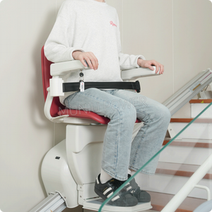 Nouveautés : Fauteuil <span class=keywords><strong>monte</strong></span>-<span class=keywords><strong>escalier</strong></span> électrique automatique pour personnes âgées, utilisation intérieure et extérieure - Product Image 3