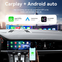 Radio para Auto Baoshang 10.1+10.1 con Pantalla Táctil Android 15 para Porsche Panamera 2010-2016, Reproductor de Video, Radio, GPS, Navegación