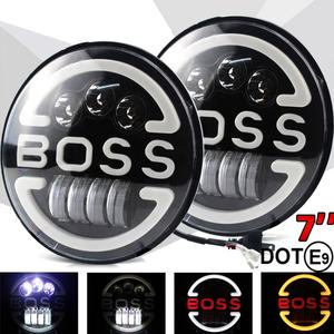 Faros LED Redondos de 7 Pulgadas Estilo BOSS de Alta Calidad, Adecuados para Automóviles y Motocicletas Modificadas - Product Image 6